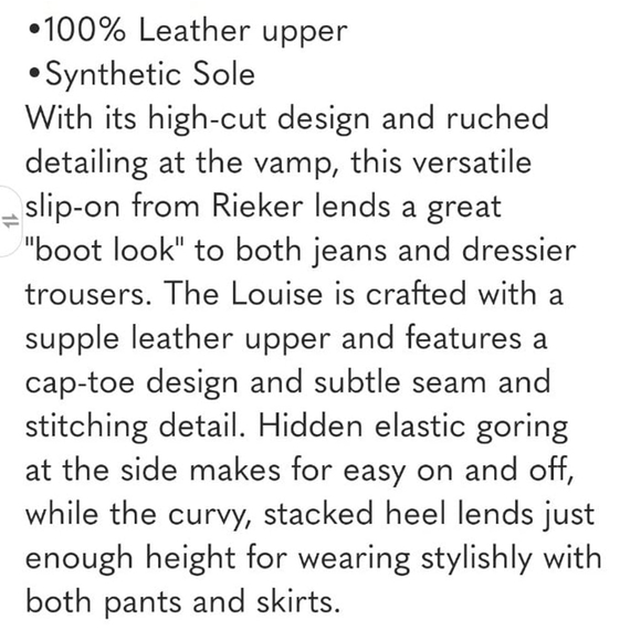 Reiker Louise Anti Stress Slip On Size 41 - Picture 7 of 7